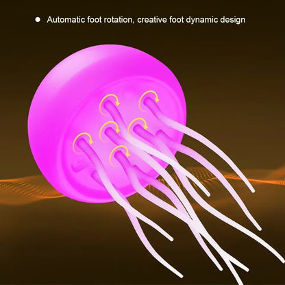 Lampara Led Forma Medusa Con Movimiento   ¡ Luces de Colores y responde a la voz !